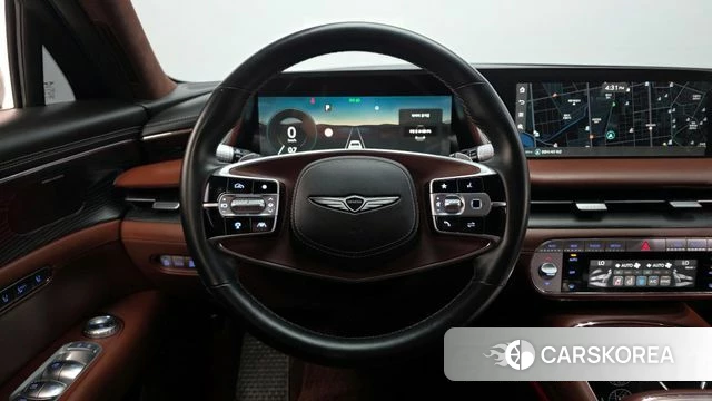 Genesis G90 (RS4) 2022 Серебристо-серый из Кореи, фото 4