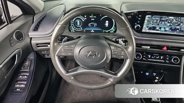 Hyundai Sonata Hybrid (DN8) 2021 Черный из Кореи, фото 4