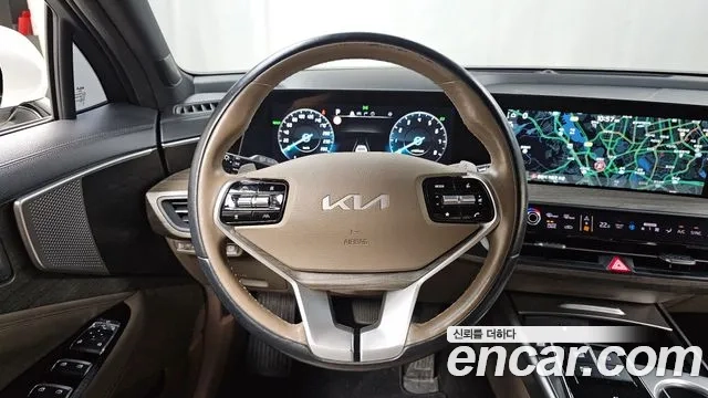 Kia K8 Hybrid 2021 Белый из Кореи, фото 4