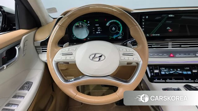 Hyundai The New Grandeur IG Hybrid 2020 Черный из Кореи, фото 4