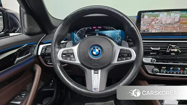 BMW 5 Series (G30) 2022 Синий из Кореи, фото 4