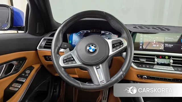 BMW 3 Series (G20) 2022 Синий из Кореи, фото 4