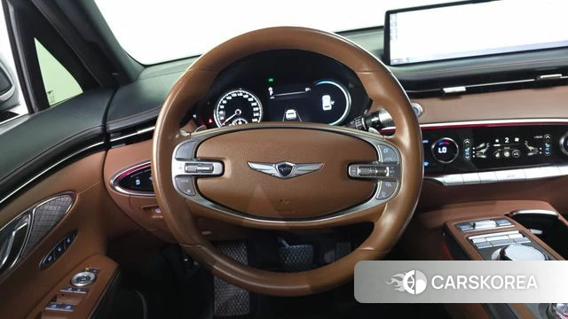 Genesis GV70 2021 Темно-зеленый из Кореи, фото 4
