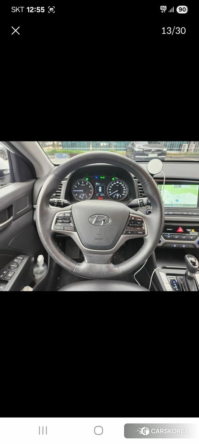 Hyundai Avante AD 2018 Белый из Кореи, фото 4