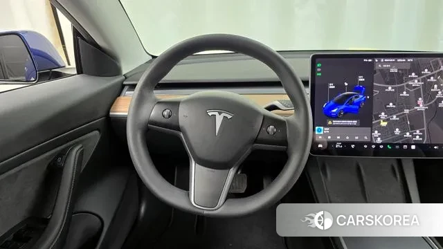 Tesla Model 3 2021 Синий из Кореи, фото 4