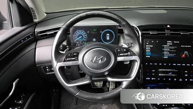 Hyundai Tucson Hybrid (NX4) 2022 Серый из Кореи, фото 4