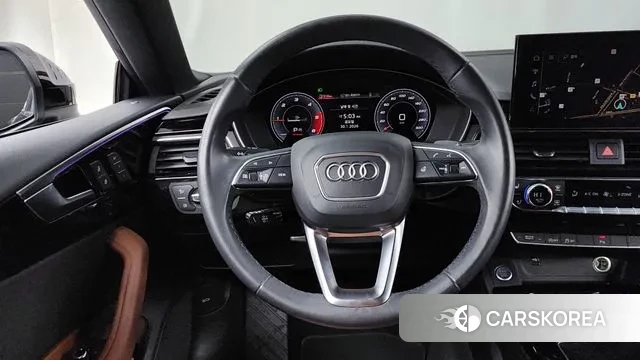 Audi A5 (F5) 2021 Черный из Кореи, фото 4