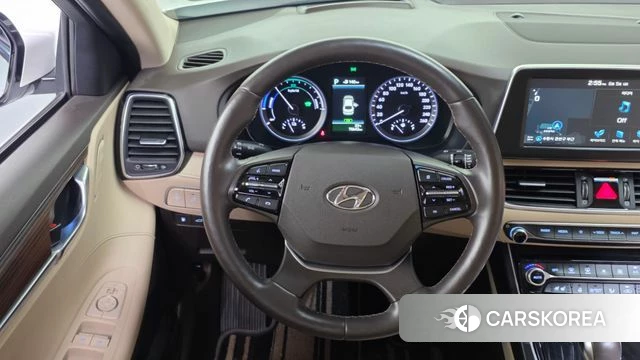 Hyundai Grandeur IG Hybrid 2018 Белый из Кореи, фото 4