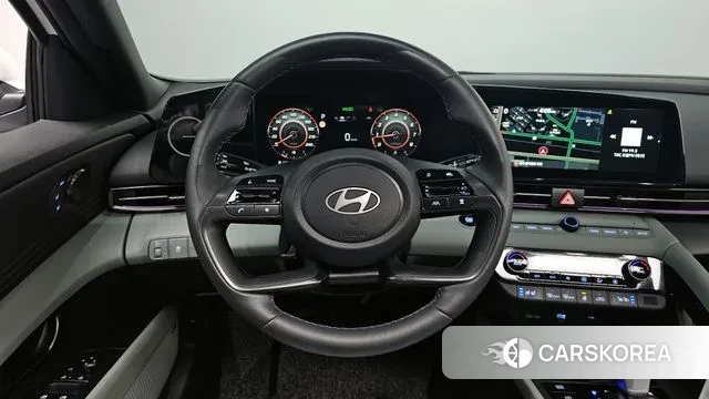 Hyundai The New Avante (CN7) 2023 Белый из Кореи, фото 4