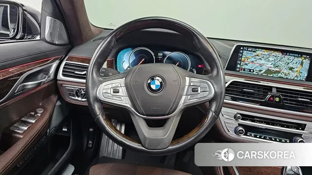 BMW 7 Series (G11) 2018 Черный из Кореи, фото 4