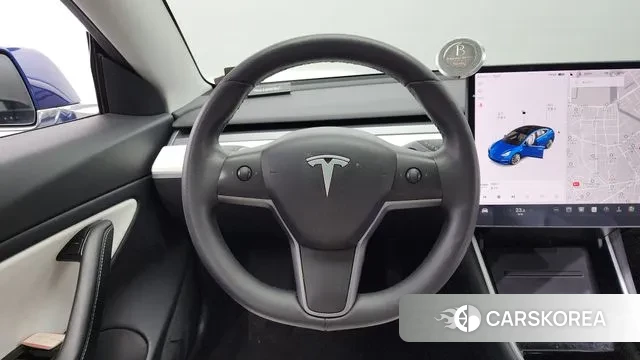 Tesla Model 3 2020 Синий из Кореи, фото 4