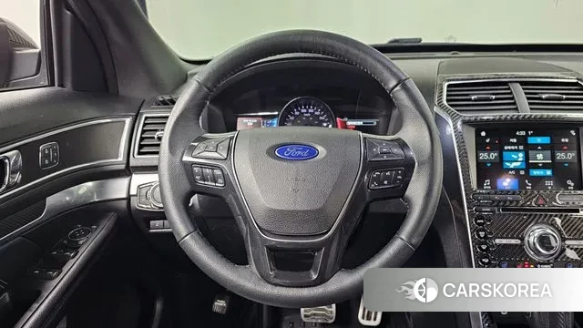 Ford Explorer 2018 Серый из Кореи, фото 4