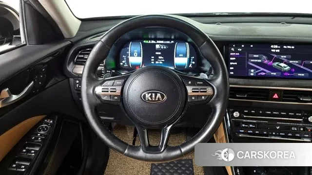 Kia K7 Premier Hybrid 2021 Черный из Кореи, фото 4
