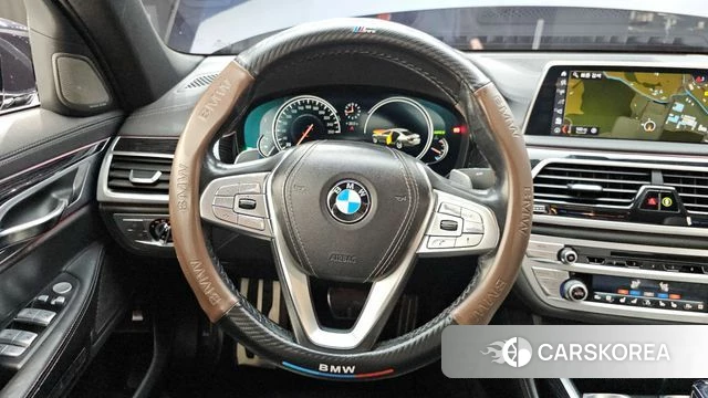 BMW 7 Series (G11) 2018 Синий из Кореи, фото 4