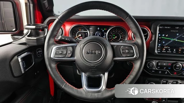 Jeep Wrangler (JL) 2023 Красный из Кореи, фото 4