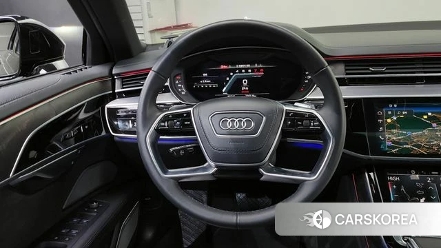 Audi A8 (D5) 2022 Черный из Кореи, фото 4
