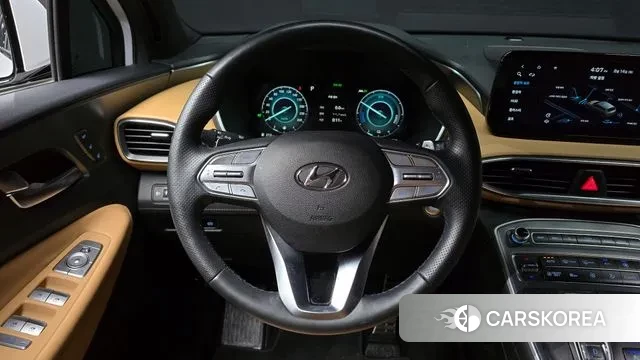 Hyundai The New Santa Fe 2021 Белый из Кореи, фото 4