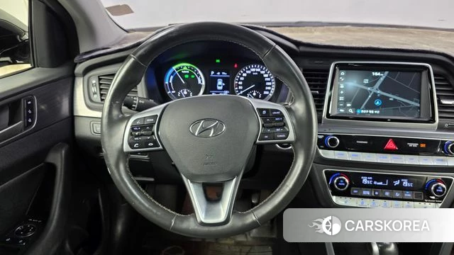 Hyundai Sonata New Rise Hybrid 2018 Черный из Кореи, фото 4