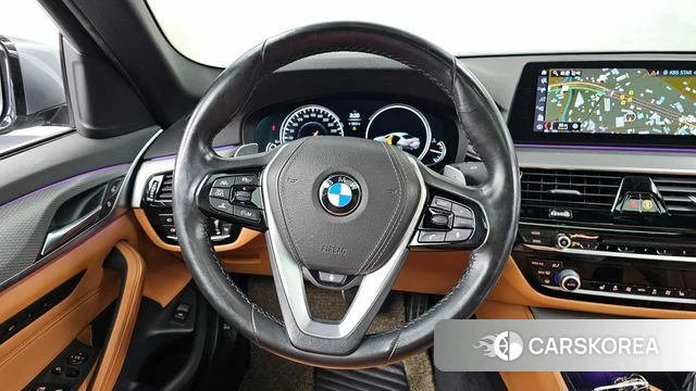 BMW 5 Series (G30) 2018 Серый из Кореи, фото 4