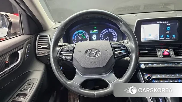 Hyundai Grandeur IG Hybrid 2018 Серебристо-серый из Кореи, фото 4