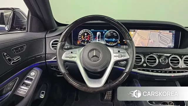 Mercedes-Benz S-Class W222 2020 Небесно-голубой из Кореи, фото 4