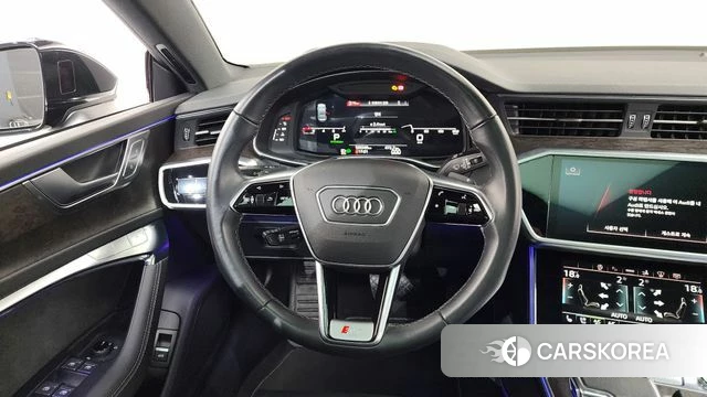Audi A7 (4K) 2021 Черный из Кореи, фото 4