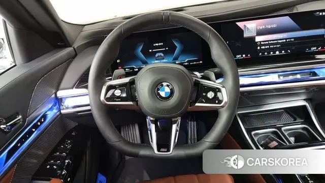 BMW 7 Series (G70) 2025 Черный из Кореи, фото 4