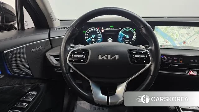 Kia K8 Hybrid 2021 Черный из Кореи, фото 4