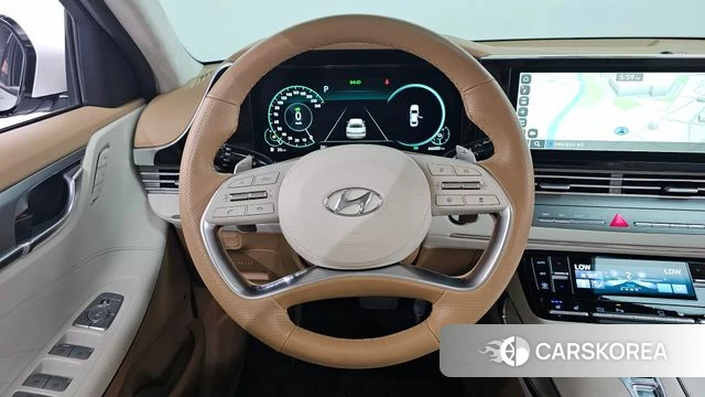 Hyundai The New Grandeur IG Hybrid 2021 Белый из Кореи, фото 4