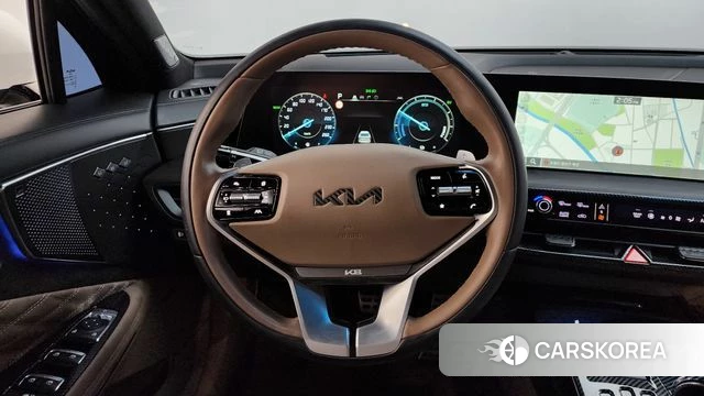 Kia K8 Hybrid 2023 Белый из Кореи, фото 4