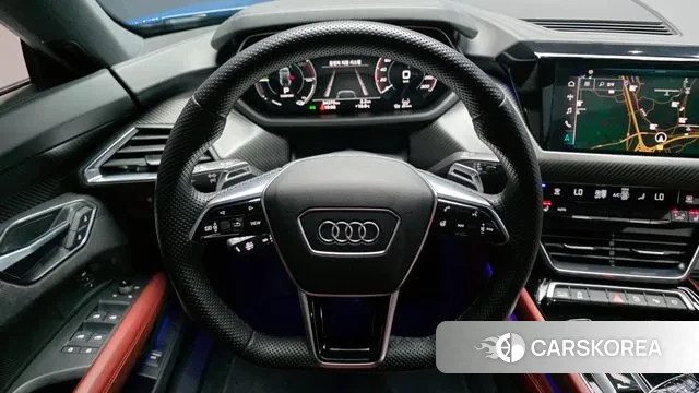 Audi e-Tron GT 2021 Синий из Кореи, фото 4