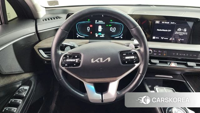 Kia K8 Hybrid 2021 Черный из Кореи, фото 4