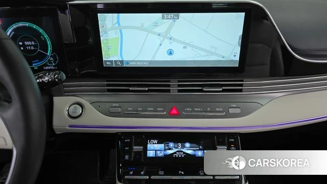 Hyundai The New Grandeur IG Hybrid 2022 Черный из Кореи, фото 4