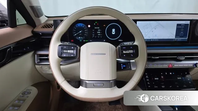 Hyundai Grandeur Hybrid (GN7) 2023 Песочный из Кореи, фото 4