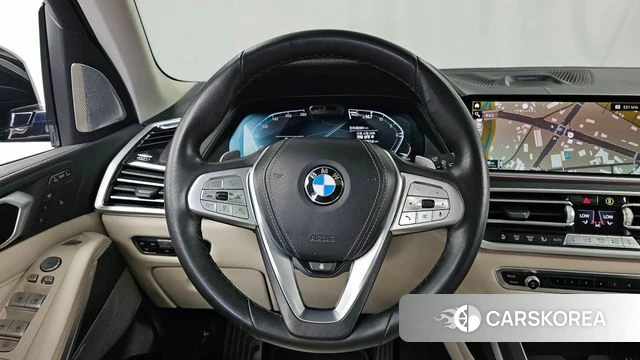 BMW X7 (G07) 2021 Черный из Кореи, фото 4