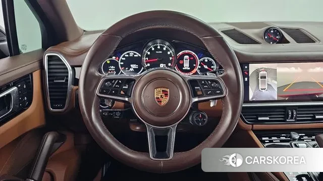 Porsche Cayenne (PO536) 2022 Черный из Кореи, фото 4