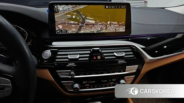 BMW 5 Series (G30) 2022 Черный из Кореи, фото 4