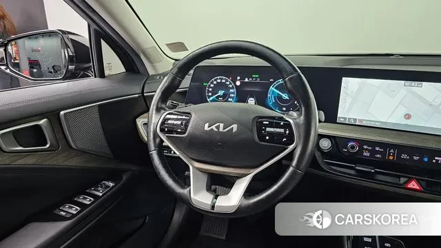 Kia K8 Hybrid 2021 Черный из Кореи, фото 4
