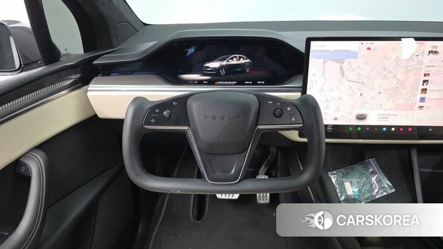Tesla Model X 2023 Серый из Кореи, фото 4