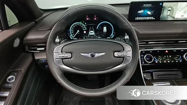 Genesis GV80 2022 Темно-зеленый из Кореи, фото 4