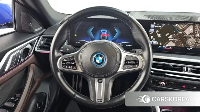 BMW i4 2023 Синий из Кореи, фото 4
