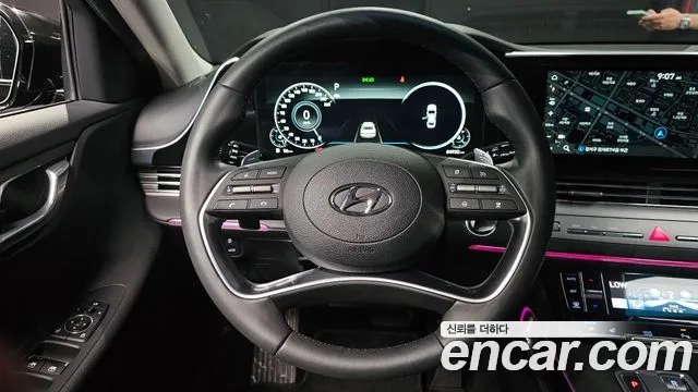 Hyundai The New Grandeur IG 2021 Черный из Кореи, фото 4