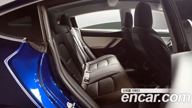 Tesla Model 3 2020 Синий из Кореи, фото 4