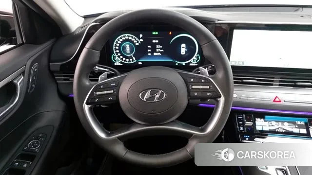 Hyundai The New Grandeur IG Hybrid 2021 Черный из Кореи, фото 4