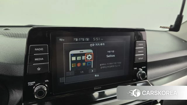 Kia Seltos 2021 Серый из Кореи, фото 4