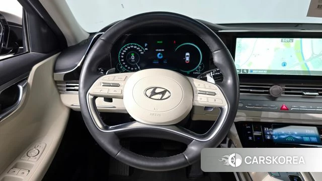Hyundai The New Grandeur IG Hybrid 2021 Черный из Кореи, фото 4