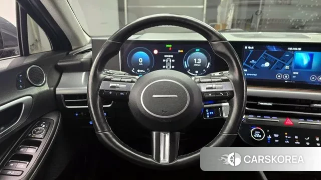 Hyundai Sonata D Edge Hybrid (DN8) 2023 Серый из Кореи, фото 4