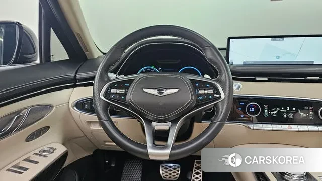 Genesis GV70 2022 Темно-зеленый из Кореи, фото 4