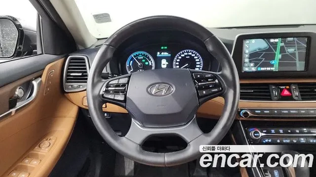 Hyundai Grandeur IG Hybrid 2019 Серый из Кореи, фото 4