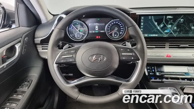 Hyundai The New Grandeur IG Hybrid 2020 Серый из Кореи, фото 4